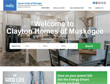 Tablet Screenshot of claytonmuskogee.com